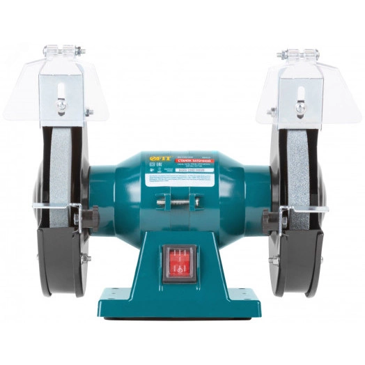 Станок заточной 200 Вт, 2950 об/мин, круги 150 мм