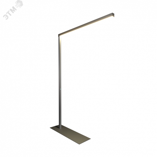 Светодиодный светильник RVE-PLS5070-STELLA-2100х1300-T (Торшер Г-обр. 2100х1300мм 50х70мм 32Вт напольный 4000K стойка 2100х800х300мм черный)