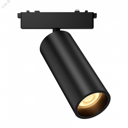 Светильник светодиодный трековый Accent d44 для магнитной системы Galakti 122x26x155 мм 9 Вт 3000 K черный CRI>90