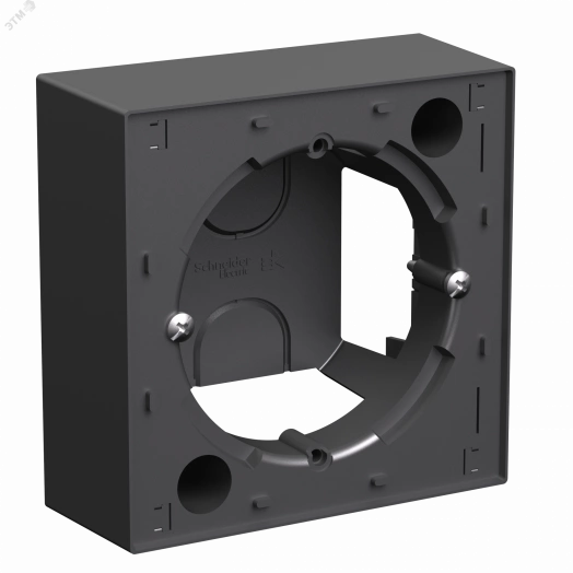 ATLASDESIGN КОРОБКА для наружного монтажа, БАЗАЛЬТ