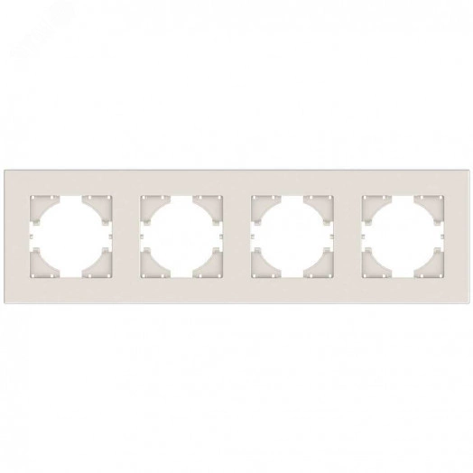 GUSI City рамка 4-местная, цвет бежевый