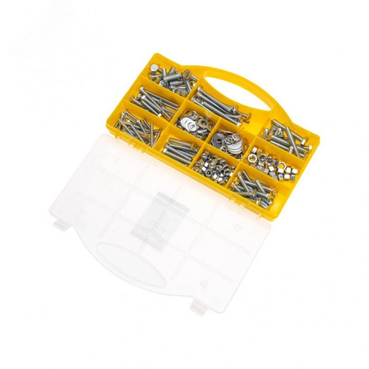 Набор болтов. гаек и шайб (450 шт/уп)