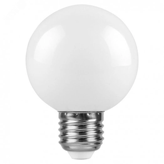 Лампа светодиодная LED 3вт Е27 2700K шар G60