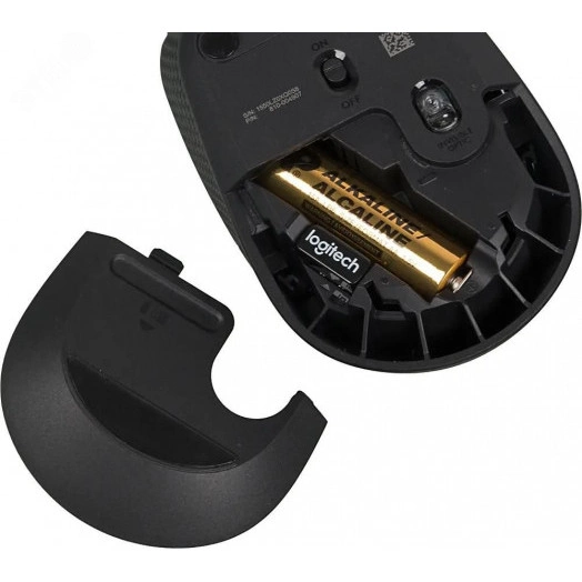 Мышь беспроводная M170, 1000 dpi, серая