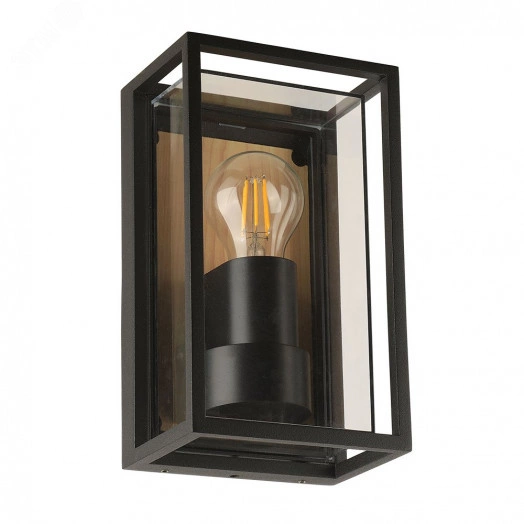 Светильник уличный настенный Arte Lamp MARFIK A2322AL-1BR 1*E27 Металл Прозрачный