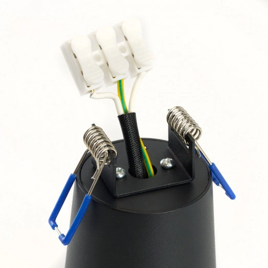 Светильник ДПО GU10 без лампы черный