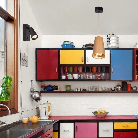 Светильник ДПО GU10 без лампы черный