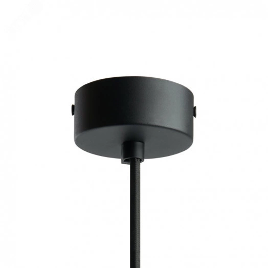 Светильник ДСО GU10 без лампы на подвесе черный