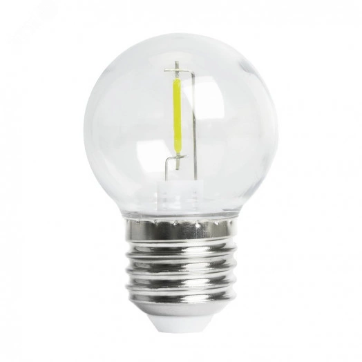 Лампа светодиодная LED 2вт Е27 зеленый шар