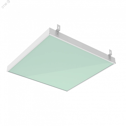 Cветильник cветодиодный GR070/C 2.0 588х588х50 мм 45 Вт 4000 K IP54 для чистых помещений с защитным силикатным стеклом