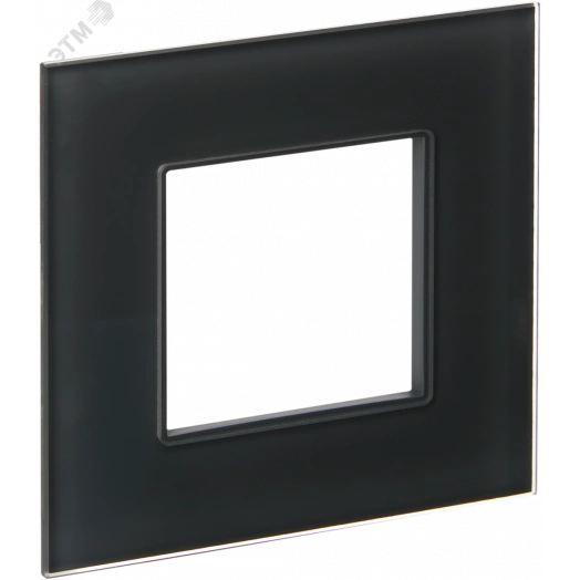 SKANDY Рамка 1-местная SK-F21G стекло графит IEK