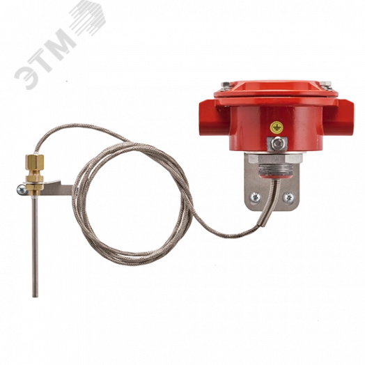 Извещатель тепловой взрывозащищенный              ИП101-07ем-И2-E(120С),ШТ1/2, ШТ1/2, L Ч/Э 5 м.,   КЧЭ, КИПТ