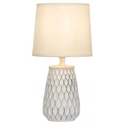 Настольная лампа Bertha 7071-502 1 * Е14 40 Вт керамика белая