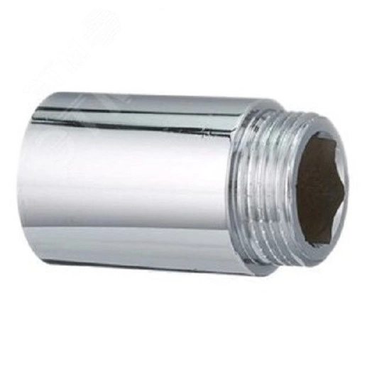 Удлинитель НВ 3/4'x100 мм, хромированный, уп