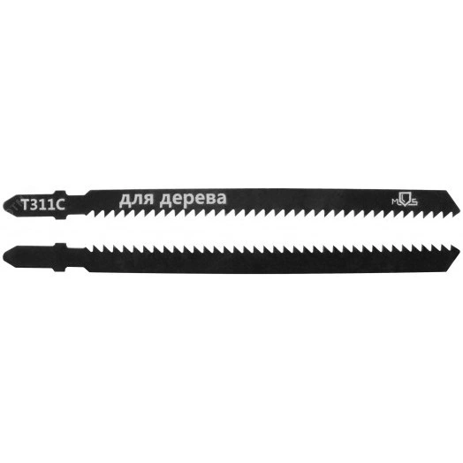 Полотна для лобзика, Т311С, по дереву, HCS, 116 мм, 2 шт.