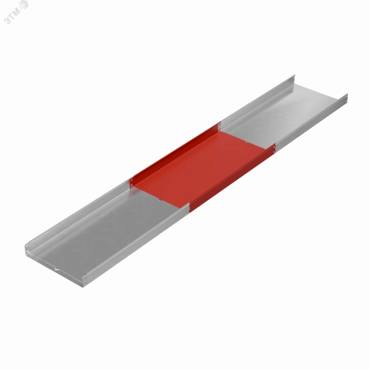 Лоток неперф. 100х600х1,5 L2500 мм Быстрый монтаж ПЛЮС