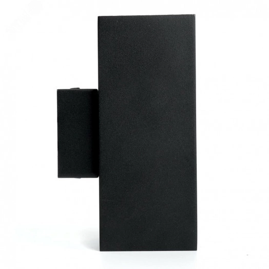 Светильник ДБО 2хGU10 вверх/вниз без ламп черный