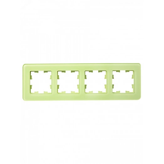 BRITE Рамка 4 поста РУ-4-2-Бр стекло эко грин RE IEK