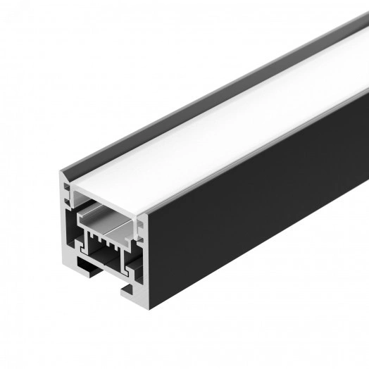 Профиль SL-LINE-2522-2500 BLACK (, Алюминий)