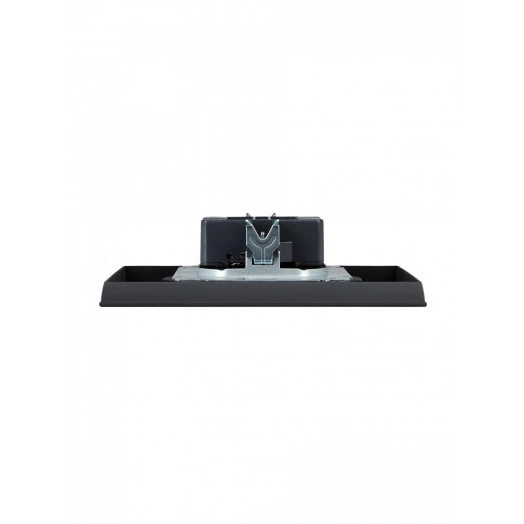 BRITE Розетка 2-местная без заземления с защитными шторками 10А в сборе РСш12-2-БрГ графит IEK