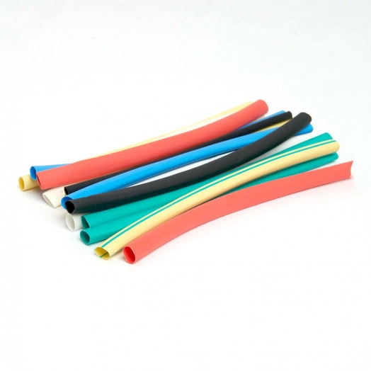 HST-420-10M Набор термоусадочных трубок 4,0/2,0, длина 10 см., усадка 2:1, мультиколор (21шт в уп)