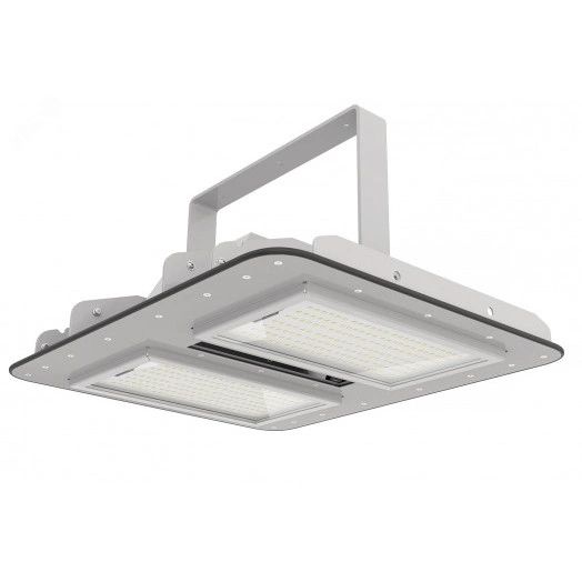 Светильник LED Effect KEDR 2.0 TG TERMO 150Вт 24000лм 5000К IP67 КСС Д настенный, для промышленных помещений и зданий, вторичная оптика из светостабилизированного поликарбоната / закаленое прозрачное стекло