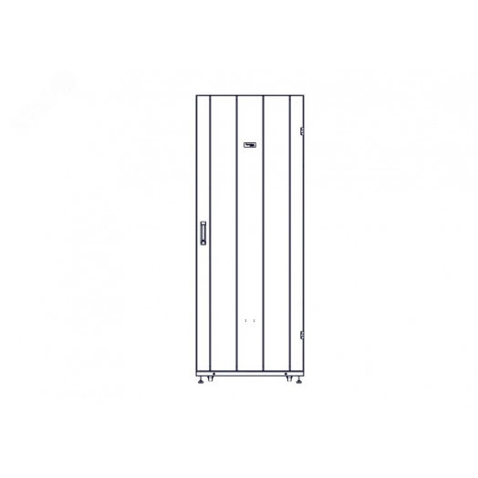Шкаф Uniprom. 42U-750/1070. боковые панели 4шт. черный
