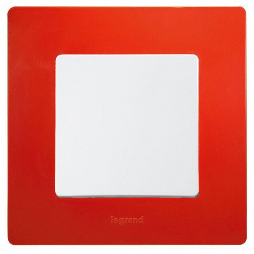 Механизм выключателя 1-кл. СП Etika 10А IP20 250В 10AX безвинт. зажимы бел. Leg 672201