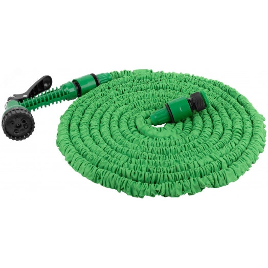 Набор поливочный ( Шланг растягивающийся 5-15 м и Пистолет для полива, 7 режимов )