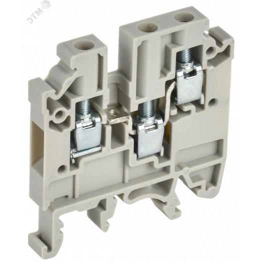 Колодка клеммная CTS-MC 3 вывода 4мм2 серая IEK