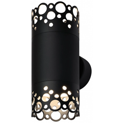 Декоративная подсветка BUBBLES WL54 BK 2*GX53 2*15Вт IP20 черный