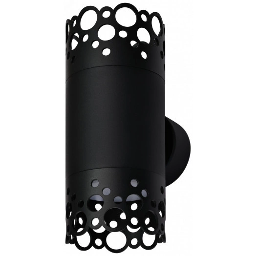 Декоративная подсветка BUBBLES WL54 BK 2*GX53 2*15Вт IP20 черный