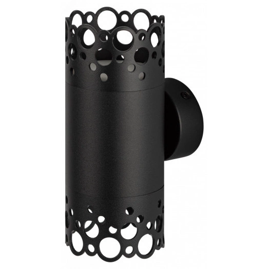 Декоративная подсветка BUBBLES WL54 BK 2*GX53 2*15Вт IP20 черный