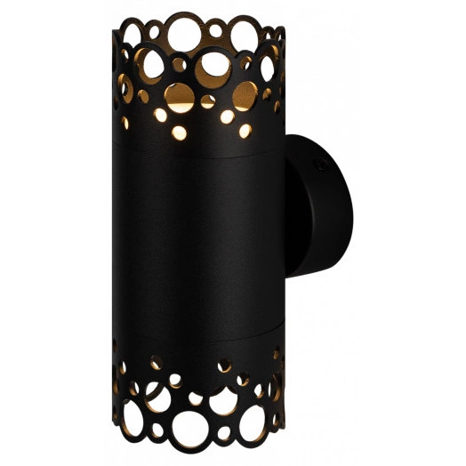 Декоративная подсветка BUBBLES WL54 BK 2*GX53 2*15Вт IP20 черный