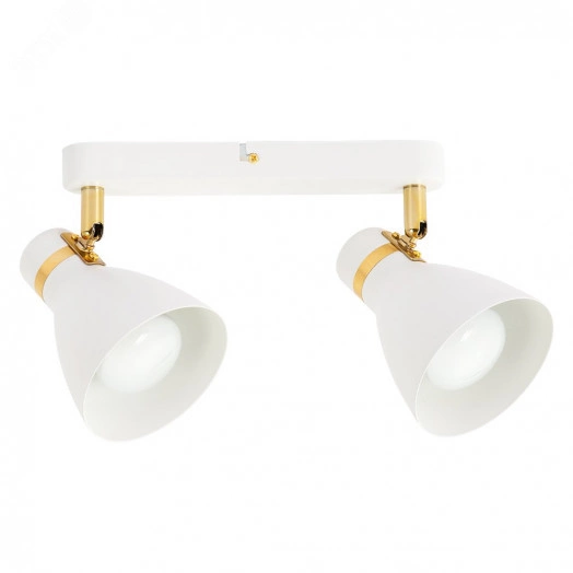 Спот Arte Lamp FAFNIR A5047PL-2WH 2*E27 Металл Белый