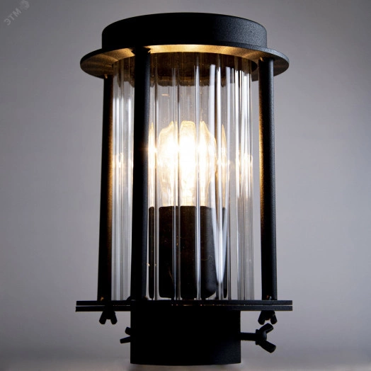 Светильник Эйри черн. НТУ 01-100-001  на столб