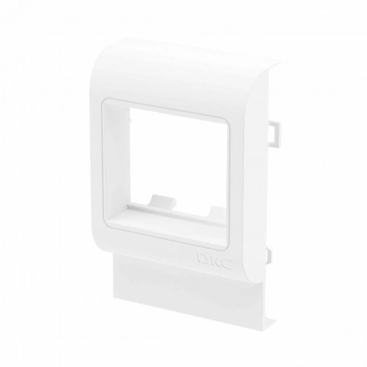 Рамка-суппорт PDA-45N 100  под 2 модуля 45x45 мм(розница, 2 шт в пакете)