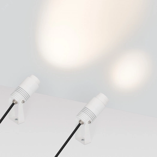 Светильник ALT-RAY-ZOOM-R52-8W Warm3000 (WH, 10-40 deg, 230V) (Arlight, IP67 Металл, 3 года)