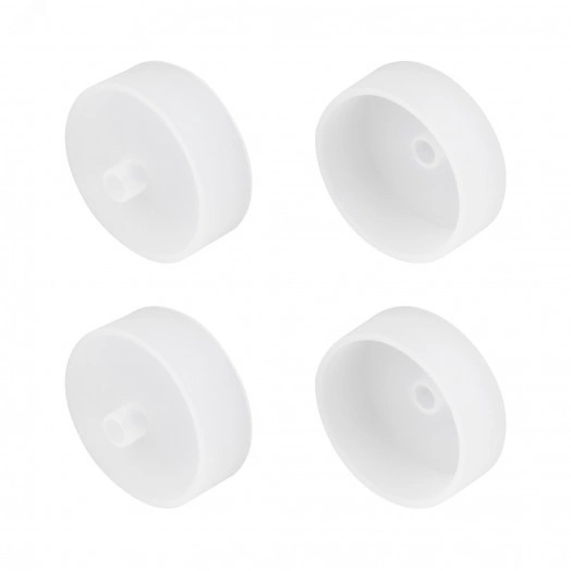 Заглушка WPH-FLEX-D40-360deg WHITE с отверстием (Arlight, Силикон)