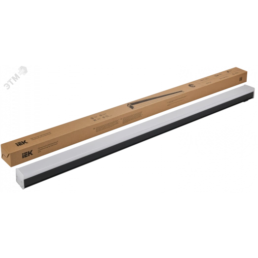 Светильник LED лин. магист. 1010 40Вт 4000К 1200мм черн. IEK