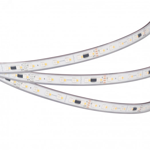 Лента герметичная SPI-P-BA120-14mm 24V RGBW-Day-PX6-BPT (16 W/m, IP66, 5060/2835, 5m) (Arlight, бегущий огонь)