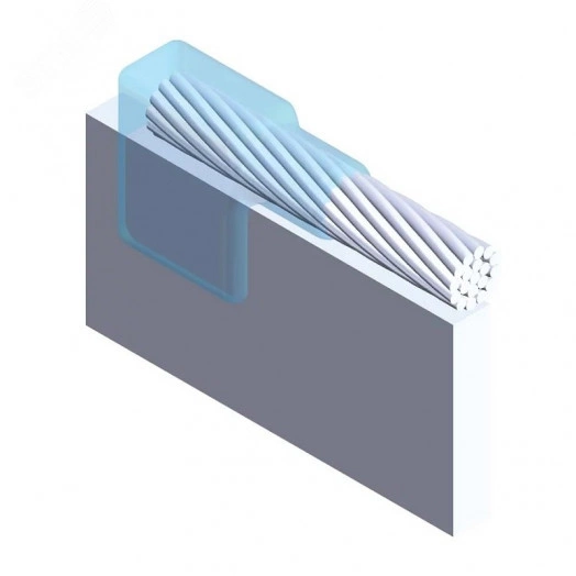 Форма сварная К2М-LV90# полоса 40*4 мм - проводник S-70 мм?