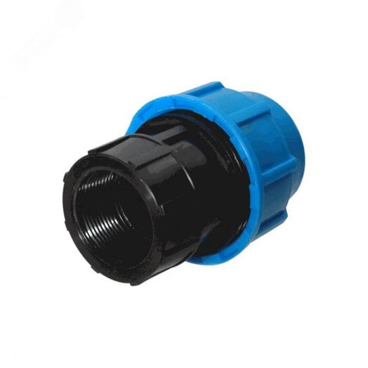 Муфта компрессионная ПЭ ВР Дн 40х3/4' напорная