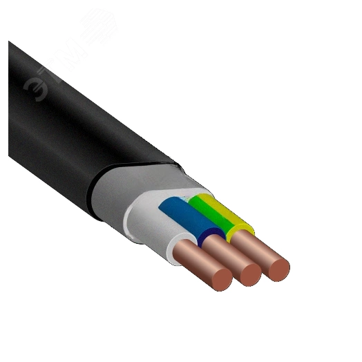 Кабель силовой ВВГ-Пнг (А)-LS 3х2.5 ТРТС Разномерыот 20м-99м