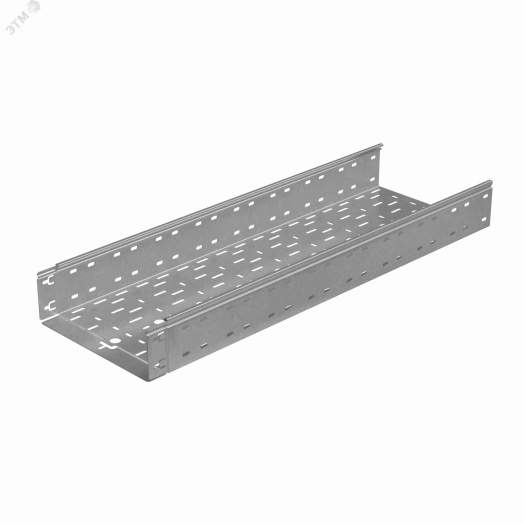 Лоток перф. 100х300х1,2 L6000 мм Быстрый монтаж ПЛЮС