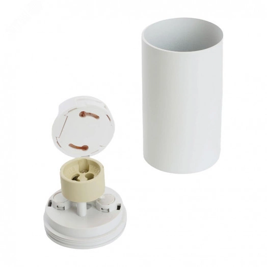 Светильник трековый на шинопровод ДПО GU10 без лампы IP40 белый