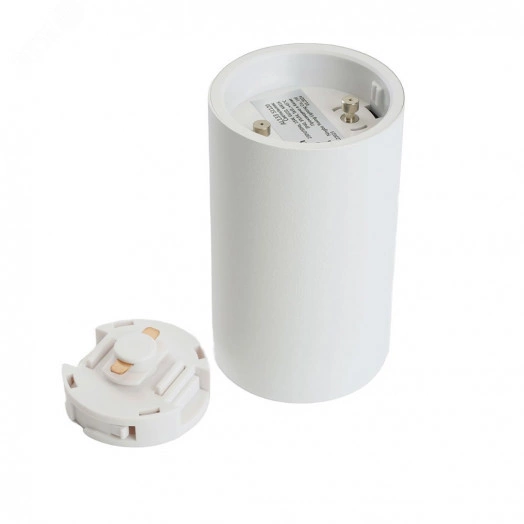 Светильник трековый на шинопровод ДПО GU10 без лампы IP40 белый