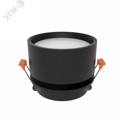 Светильник светодиодный ДВО-DL-Axel Opal 12Вт 4000K 120гр. черный