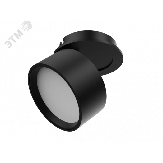 Светильник светодиодный ДВО-DL-Axel Opal 12Вт 4000K 120гр. черный