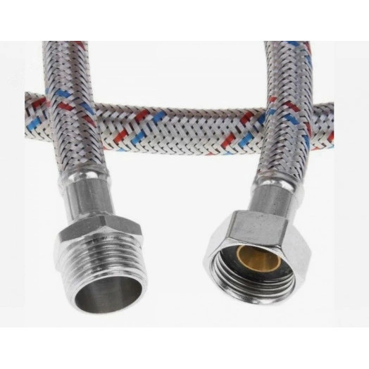 Подводка гибкая для воды нерж.сталь 1/2 ВН 60 см